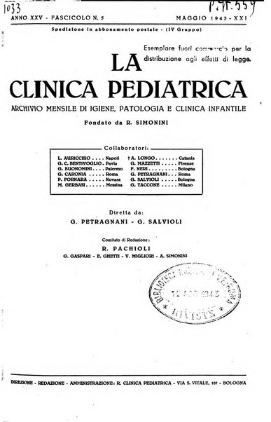 La clinica pediatrica