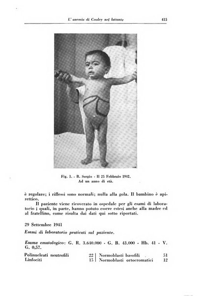 La clinica pediatrica