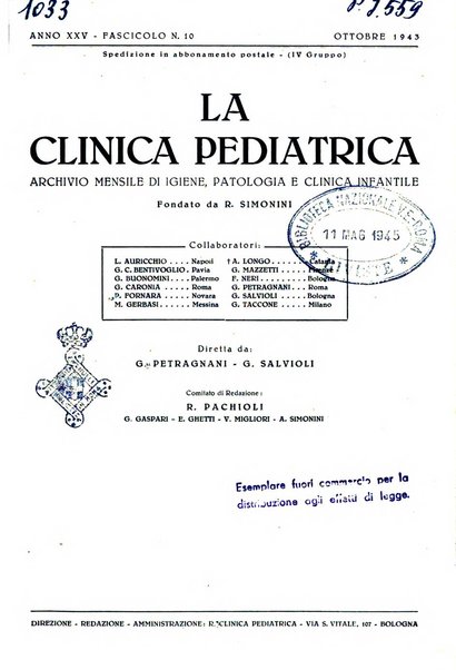 La clinica pediatrica