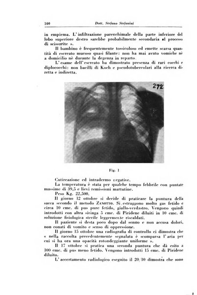 La clinica pediatrica