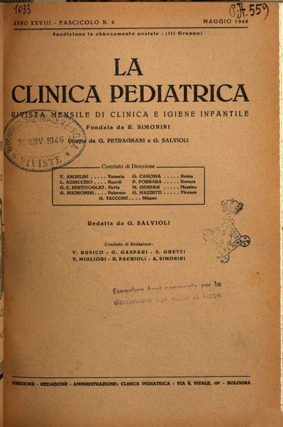 La clinica pediatrica