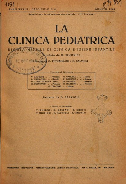 La clinica pediatrica