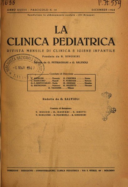 La clinica pediatrica