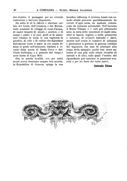 A compagna rivista mensile illustrata