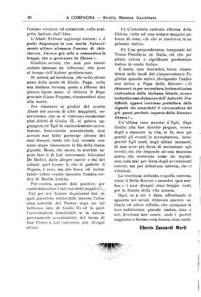 A compagna rivista mensile illustrata