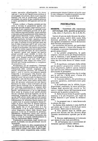 Il policlinico. Sezione medica