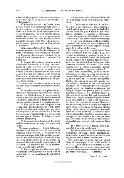 Il policlinico. Sezione medica