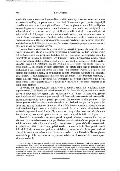 Il policlinico. Sezione medica