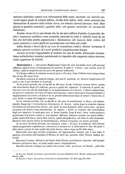 Il policlinico. Sezione medica