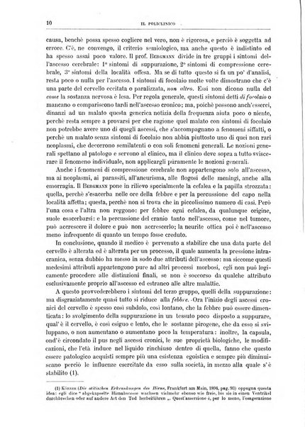 Il policlinico. Sezione medica