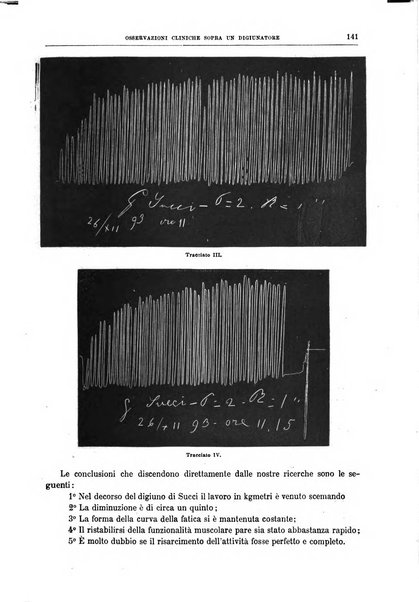 Il policlinico. Sezione medica