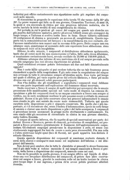 Il policlinico. Sezione medica