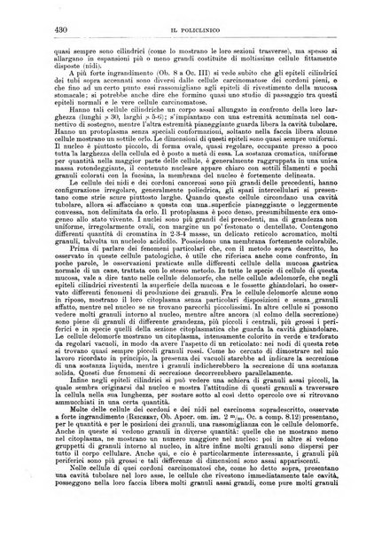 Il policlinico. Sezione medica