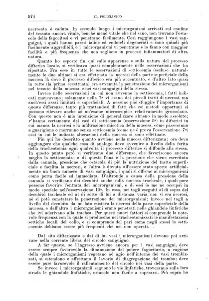 Il policlinico. Sezione medica