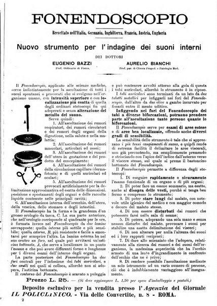 Il policlinico. Sezione medica