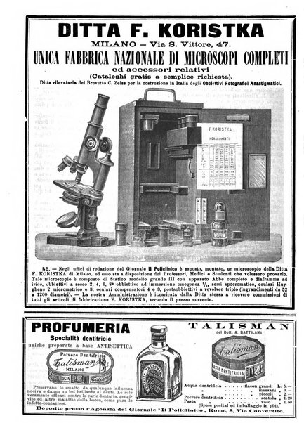 Il policlinico. Sezione medica