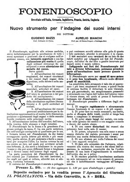 Il policlinico. Sezione medica