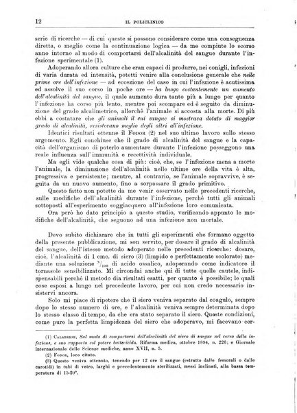 Il policlinico. Sezione medica