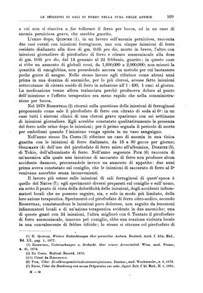 Il policlinico. Sezione medica