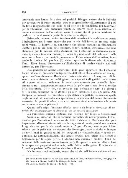 Il policlinico. Sezione medica