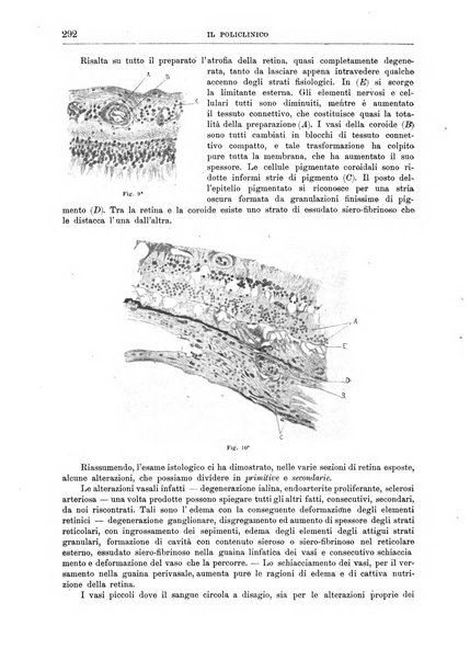 Il policlinico. Sezione medica