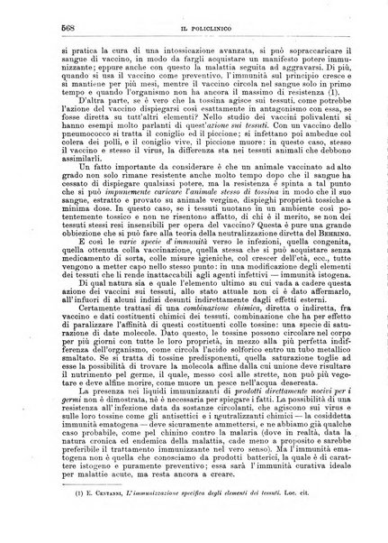 Il policlinico. Sezione medica