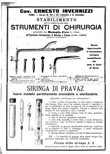 Il policlinico. Sezione medica