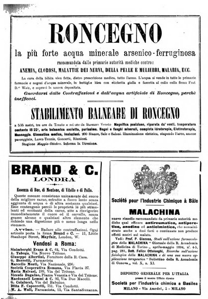 Il policlinico. Sezione medica