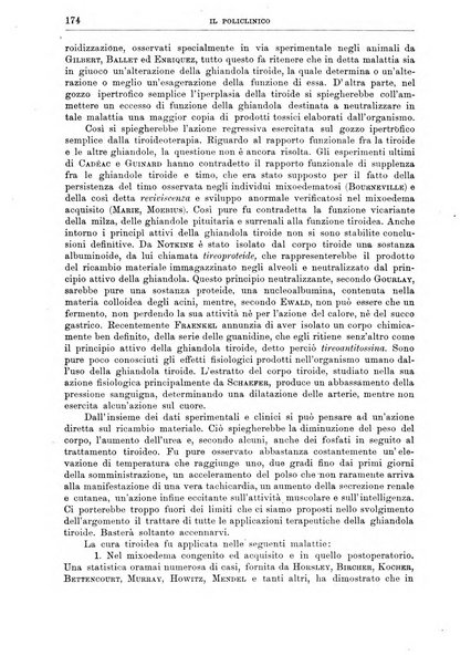 Il policlinico. Sezione medica