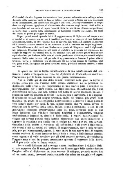 Il policlinico. Sezione medica