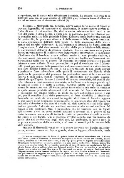 Il policlinico. Sezione medica