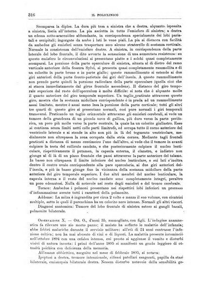 Il policlinico. Sezione medica