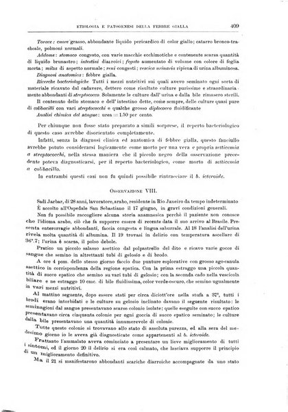 Il policlinico. Sezione medica