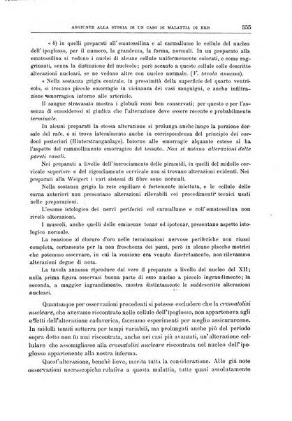 Il policlinico. Sezione medica