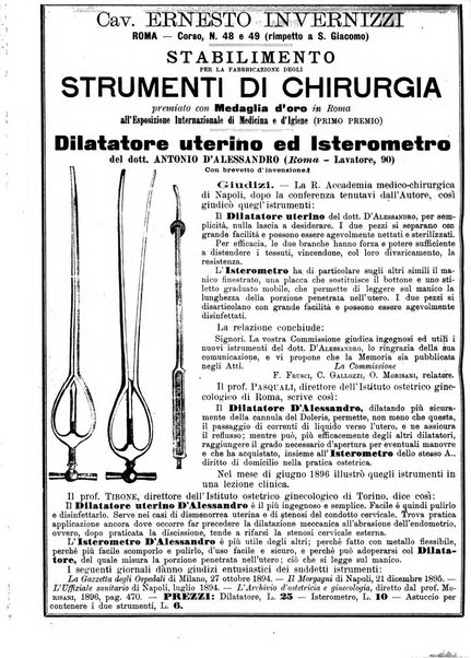 Il policlinico. Sezione medica