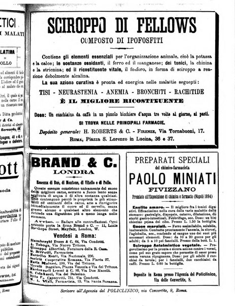 Il policlinico. Sezione medica