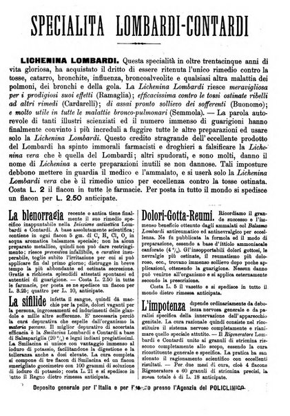 Il policlinico. Sezione medica