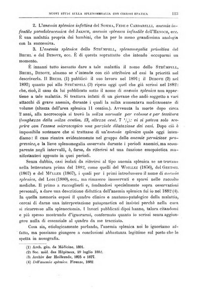 Il policlinico. Sezione medica