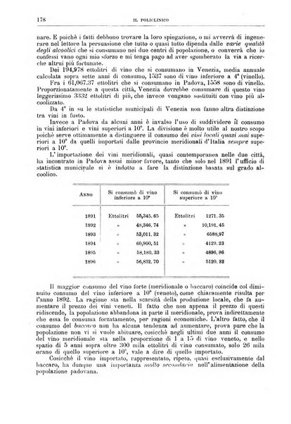 Il policlinico. Sezione medica