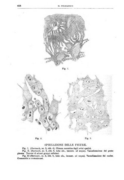 Il policlinico. Sezione medica