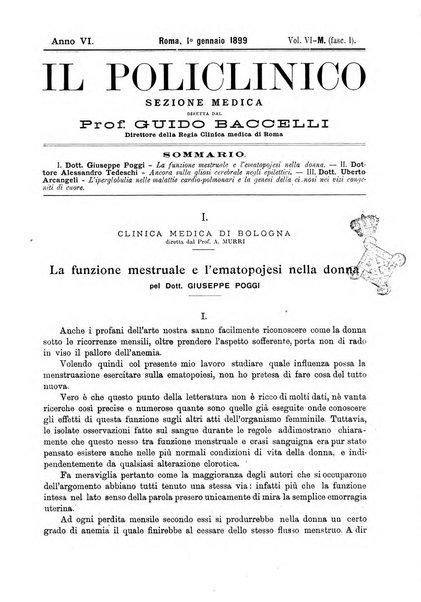 Il policlinico. Sezione medica