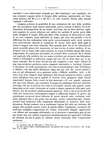 Il policlinico. Sezione medica