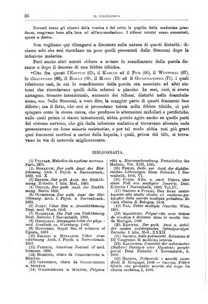 Il policlinico. Sezione medica