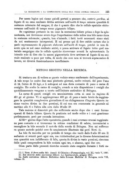 Il policlinico. Sezione medica