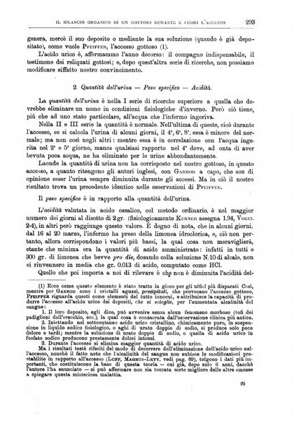 Il policlinico. Sezione medica