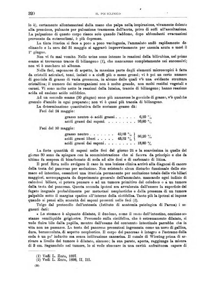 Il policlinico. Sezione medica