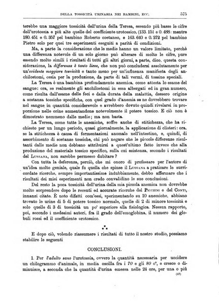 Il policlinico. Sezione medica