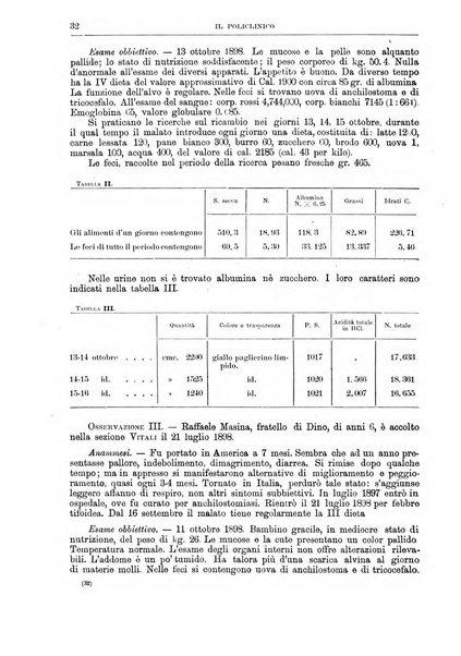 Il policlinico. Sezione medica