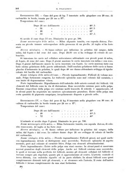 Il policlinico. Sezione medica