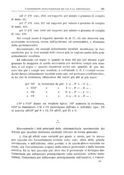 Il policlinico. Sezione medica